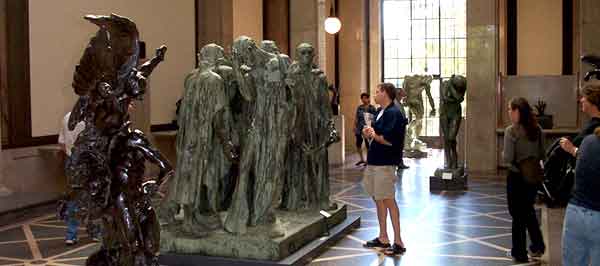 Rodin Museum, The Burghers of Calais,  Bronze 1884-95