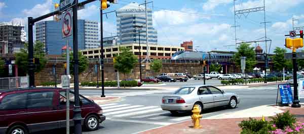 Wilmington Train Station from the Riverfront