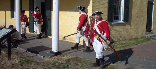 British re-enactors